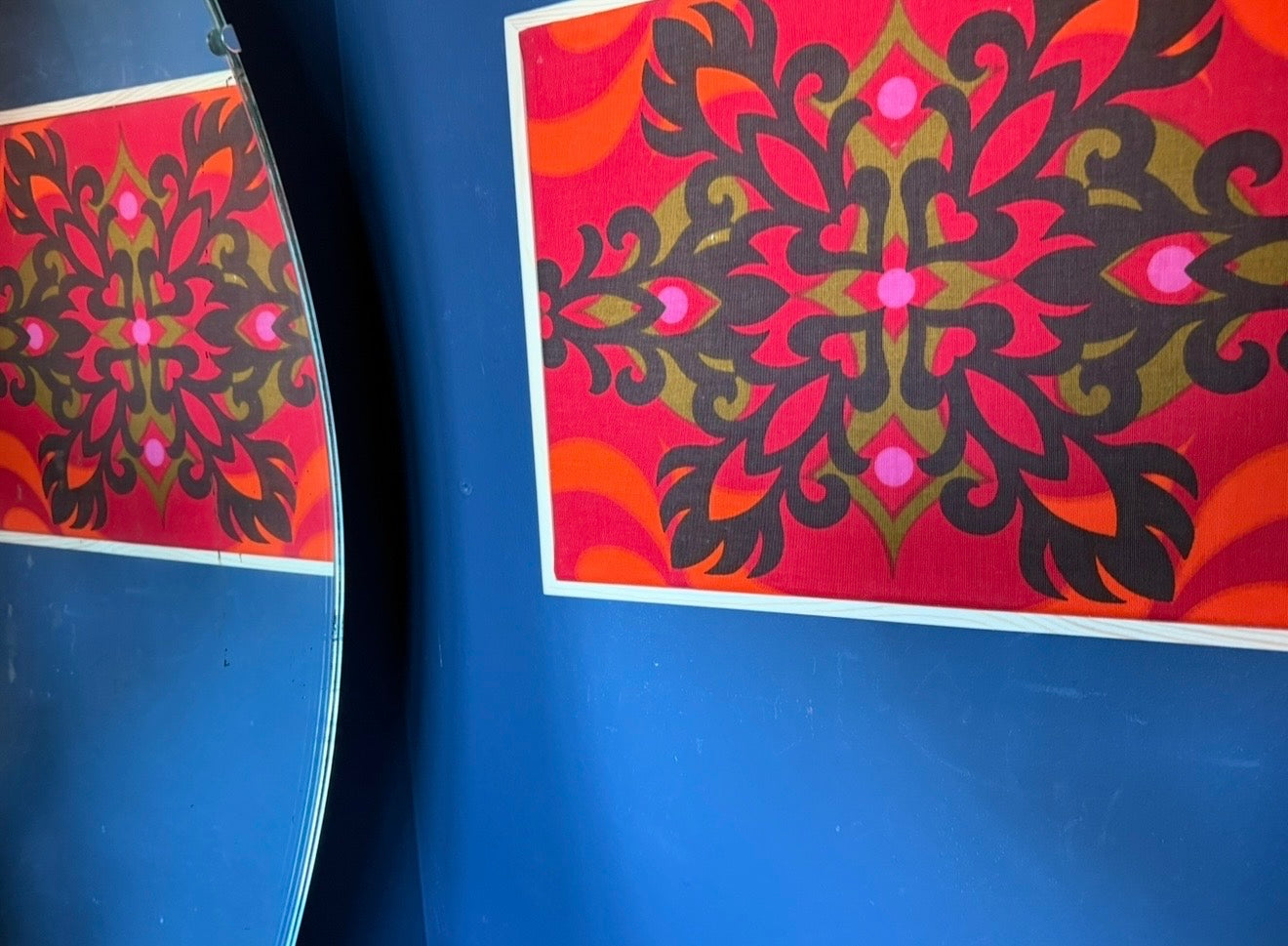 Boras Mid Century Fabric in Frame