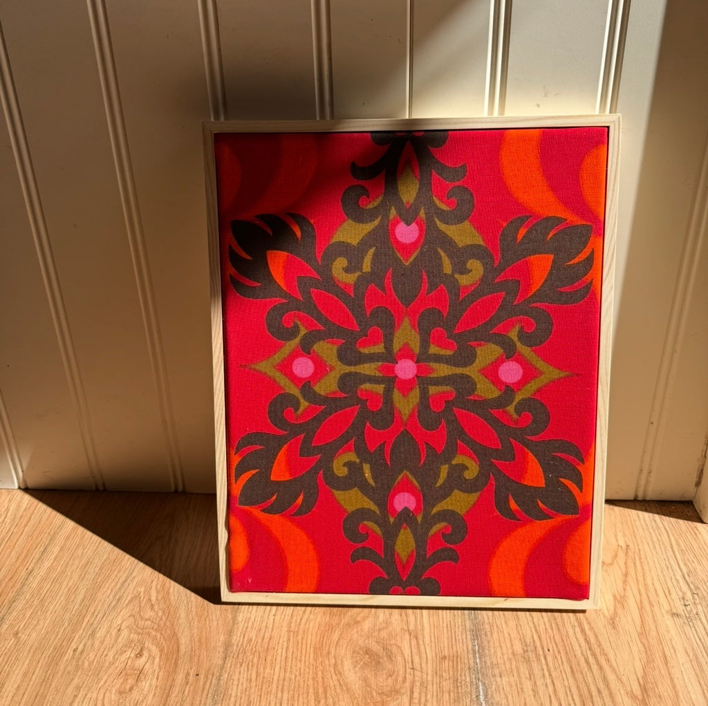 Boras Mid Century Fabric in Frame