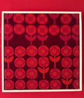 Peter Hall Mid Century Fabric Framed Square