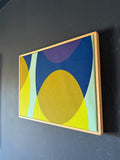 Bright and Bold Framed Mid Century Fabric